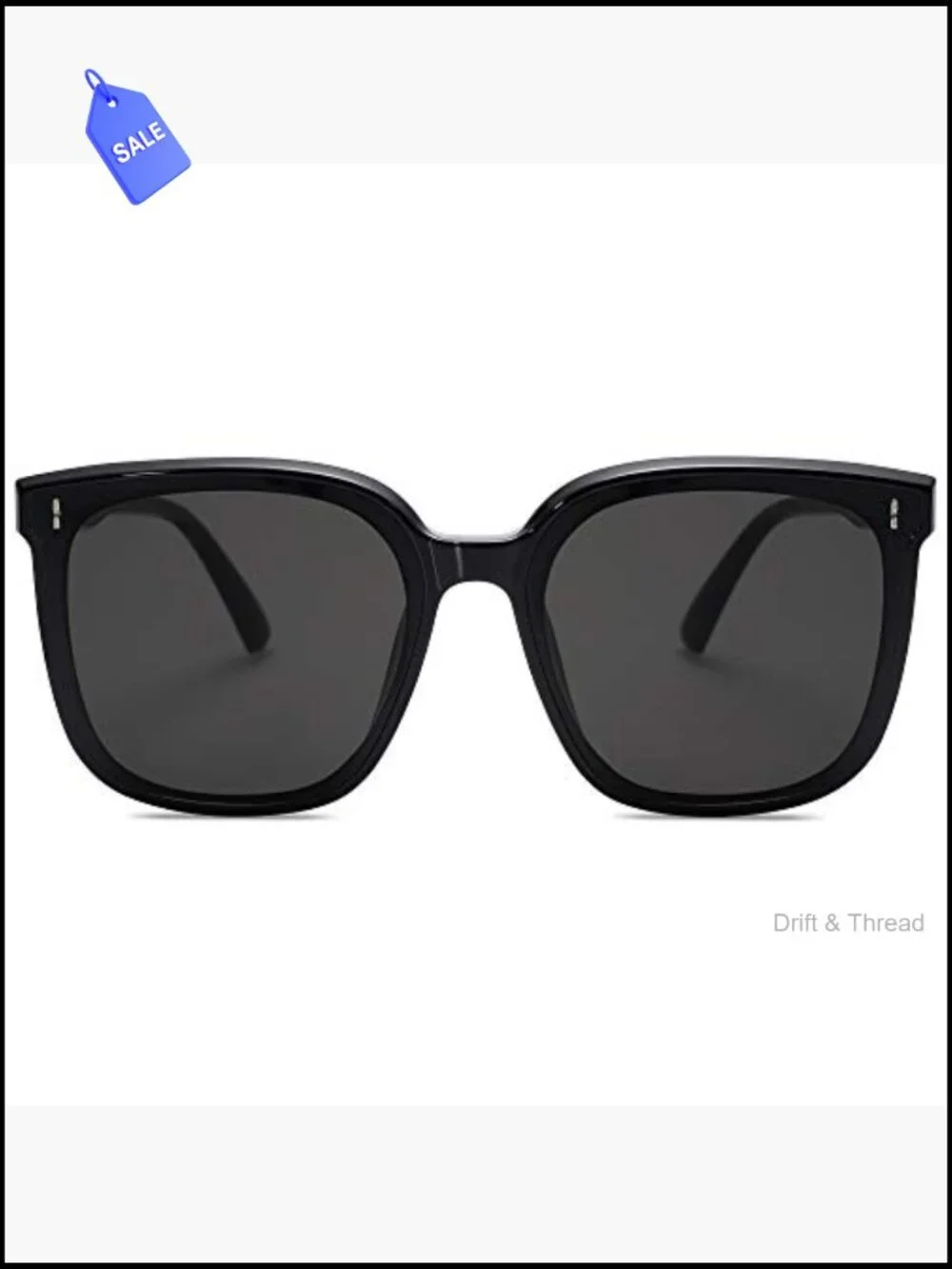 Vintage Style Sunglasses UV400 Protection Lightweight Polycarbonate
